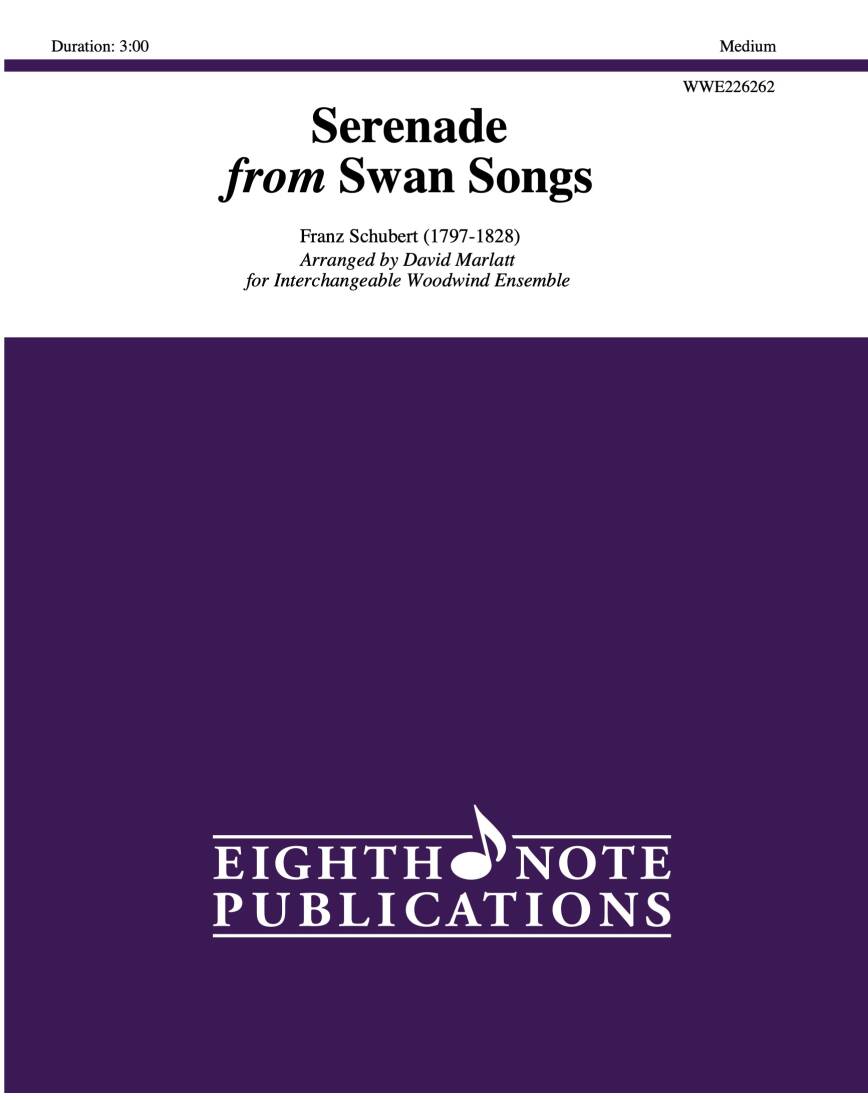 Serenade (from Swan Songs) - Schubert/Marlatt - Flex Woodwind Quintet