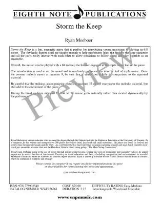 Storm the Keep - Meeboer - Flex Woodwind Quintet