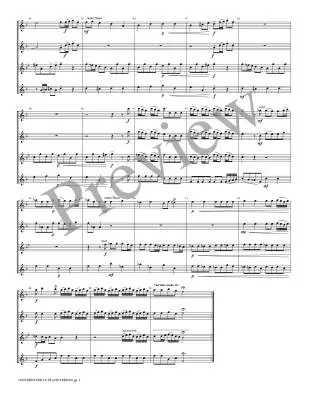 Concerto for Lute and Strings - Vivaldi/Marlatt - Saxophone Quartet (AATB)