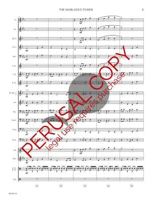 The Warlock\'s Tower - Smith - Concert Band