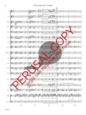 The Warlock\'s Tower - Smith - Concert Band