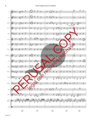 The Warlock\'s Tower - Smith - Concert Band