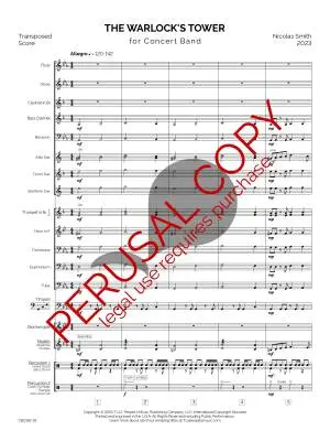 The Warlock\'s Tower - Smith - Concert Band