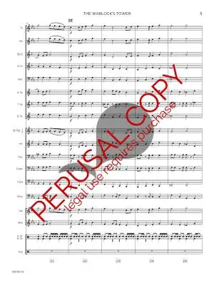 The Warlock\'s Tower - Smith - Concert Band