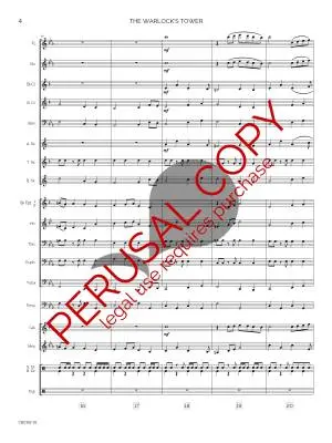 The Warlock\'s Tower - Smith - Concert Band