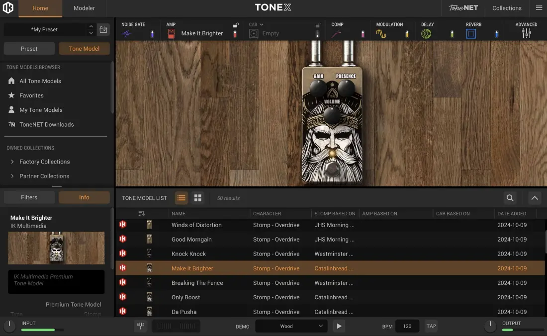TONEX Boutique Overdrives Signature Collection - Download