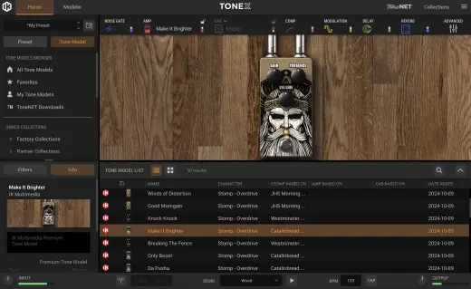 IK Multimedia - TONEX Boutique Overdrives Signature Collection - Download