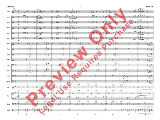 Tea for Two - Caesar/Youmans/Dana - Jazz Ensemble - Gr. 2.5