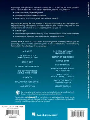 Beginnings for Keyboards, Updated Edition: E-Z Play Today - Book