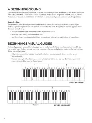 Beginnings for Keyboards, Updated Edition: E-Z Play Today - Book