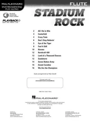 Stadium Rock - Flute - Book/Audio Online
