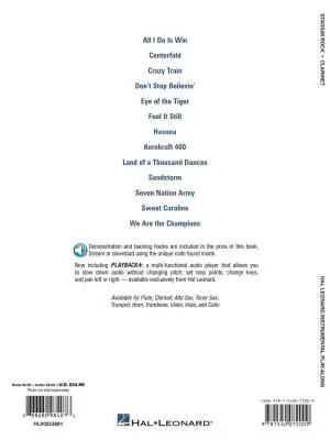 Stadium Rock - Clarinet - Book/Audio Online