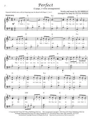 Perfect - Sheeran/Woods - Harp - Sheet