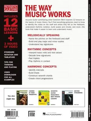 The Way Music Works - Menn - Guitar - Book/Audio Online