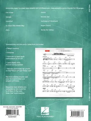1950s Jazz Play-Along: Real Book Multi-Tracks Volume 12 - All Instruments - Book/Audio Online