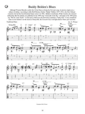 Early Blues, Ancient Ballads and Classic Folk Songs - Weiser - Guitar - Book/Audio Online