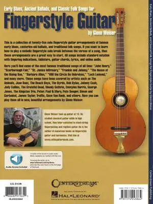 Early Blues, Ancient Ballads and Classic Folk Songs - Weiser - Guitar - Book/Audio Online
