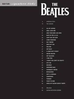 The Beatles: Signature Licks - Marshall - Guitar - Book/Audio Online