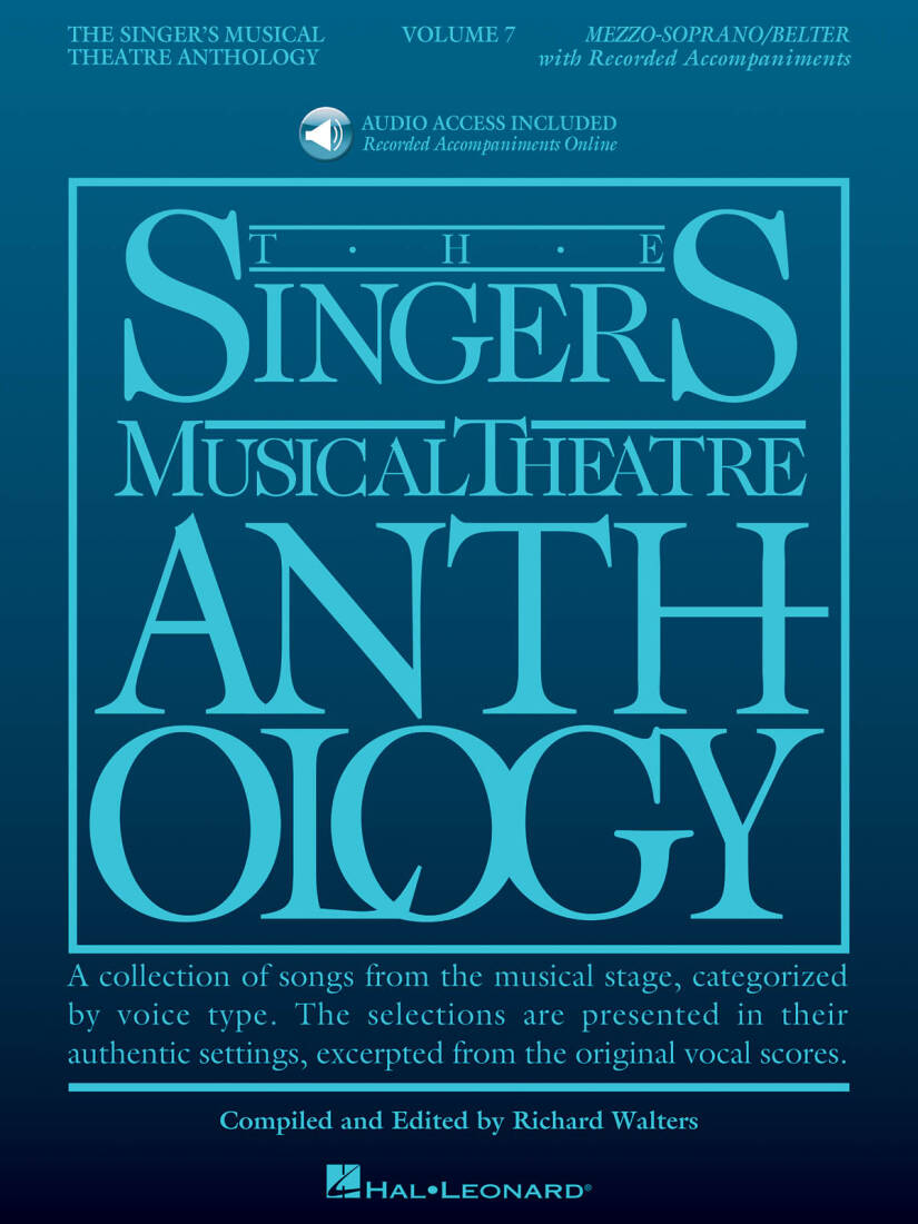 Singer\'s Musical Theatre Anthology, Volume 7 - Mezzo-Soprano/Belter - Book/Audio Online