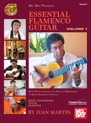 Mel Bay - Essential Flamenco Guitar: Volume 1 - Martin/Campbell - Book/2 DVDs