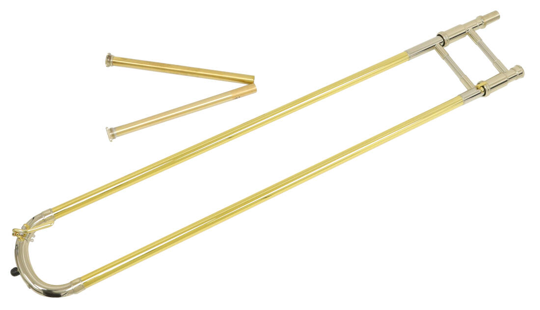 Single Bore Bass Trombone Handslide - Yellow Brass