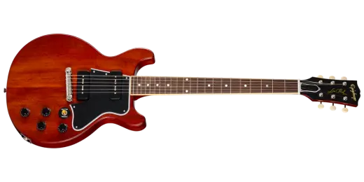 Epiphone - 1960 Les Paul Special Double Cut Reissue Electric Guitar with Hardshell Case - Cherry Red