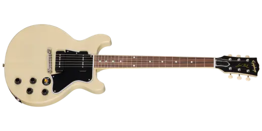 Epiphone - 1960 Les Paul Special Double Cut Reissue Electric Guitar with Hardshell Case - TV White