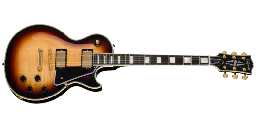 Epiphone - Inspired by Gibson Custom Les Paul Custom Electric Guitar with Hardshell Case - Sedona Burst