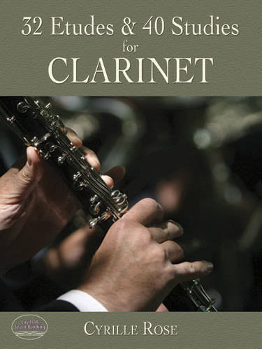 32 Etudes & 40 Studies for Clarinet - Rose - Clarinet - Book