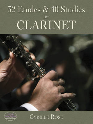 Dover Publications - 32 Etudes & 40 Studies for Clarinet - Rose - Clarinet - Book