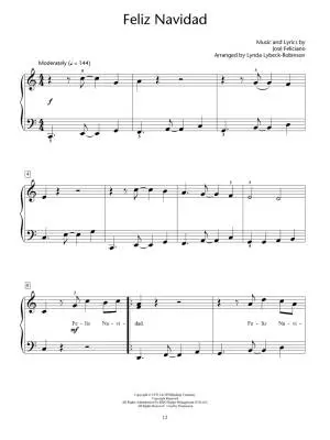 Christmas at the Piano - Lybeck-Robinson - Piano - Book
