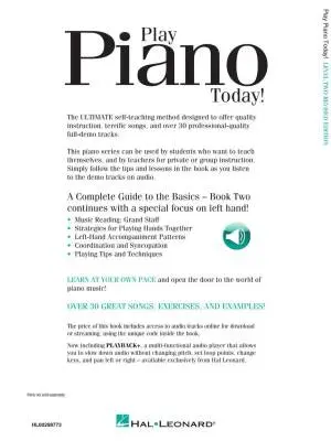 Play Piano Today! Level 2 (Revised) - Stosur - Book/Audio Online
