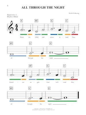 Kid\'s Songfest, 2nd Edition: E-Z Play Today Volume 301 - Electronic Keyboard - Book