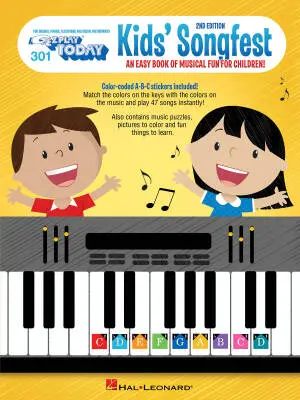 Hal Leonard - Kids Songfest, 2nd Edition: E-Z Play Today Volume 301 - Electronic Keyboard - Book