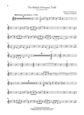 Sondheim for Classical Players - Violin/Piano - Book/Audio Online