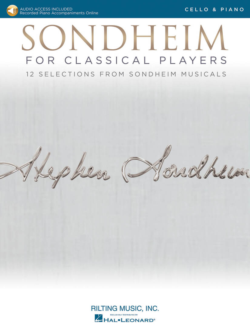 Sondheim for Classical Players - Cello/Piano - Book/Audio Online