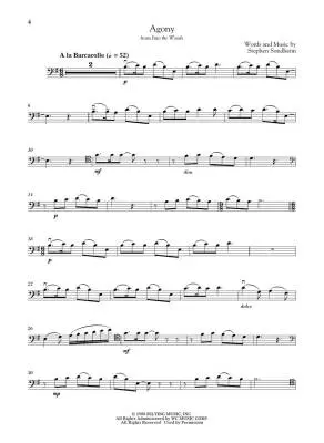 Sondheim for Classical Players - Cello/Piano - Book/Audio Online