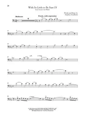 Sondheim for Classical Players - Cello/Piano - Book/Audio Online
