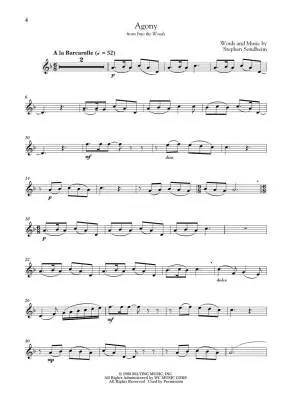 Sondheim for Classical Players - Flute/Piano - Book/Audio Online