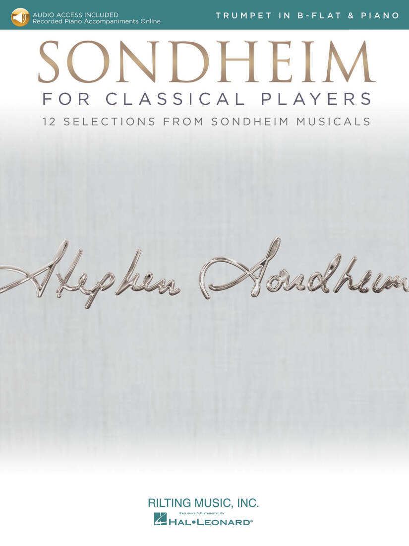 Sondheim for Classical Players - Trumpet/Piano - Book/Audio Online