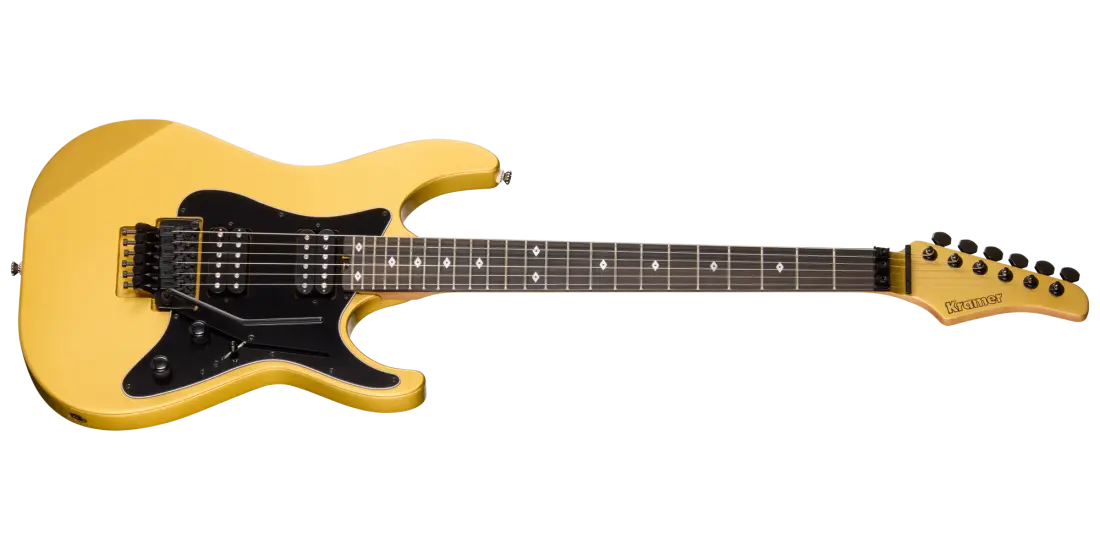 50th Anniversary Volante HHFR Electric Guitar with Gigbag - Anniversary Gold
