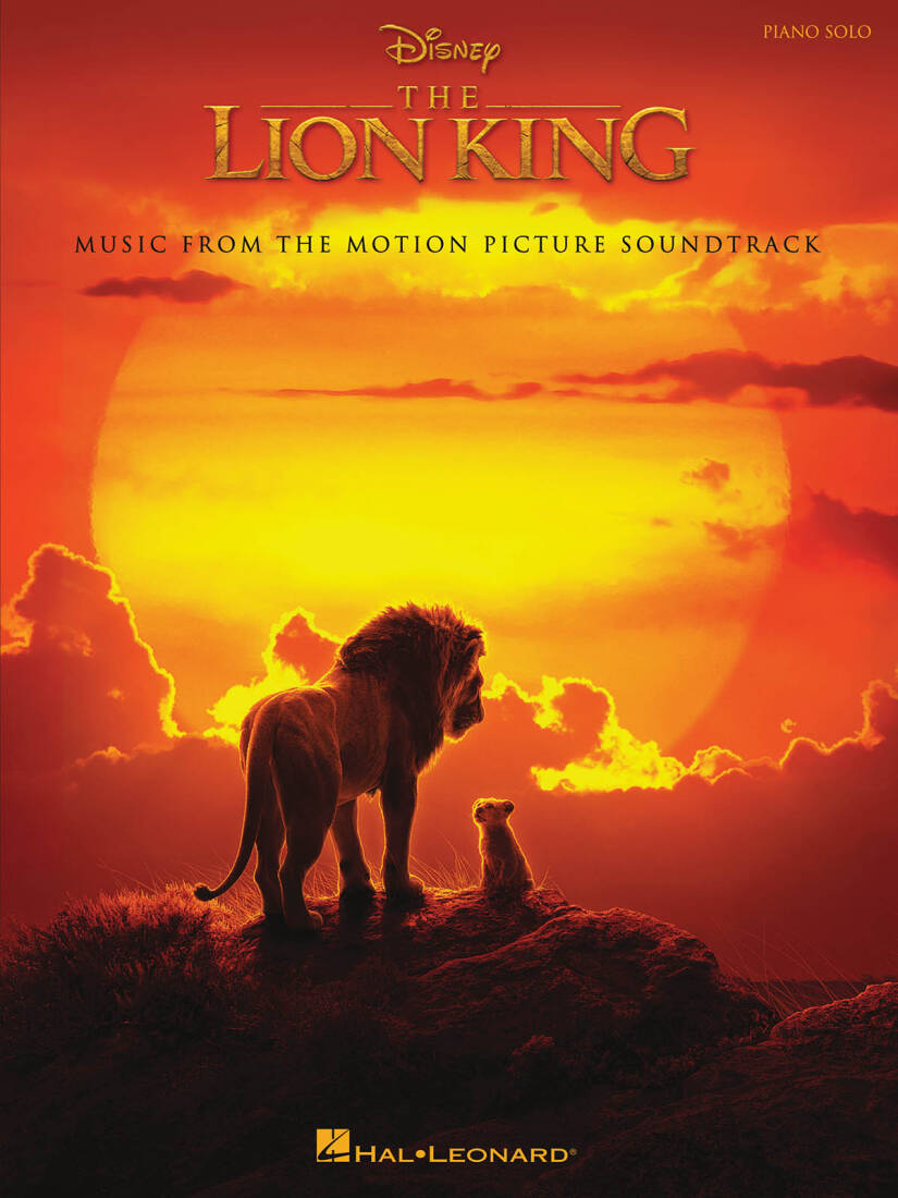 The Lion King (2019) - John/Rice/Zimmer - Piano - Book