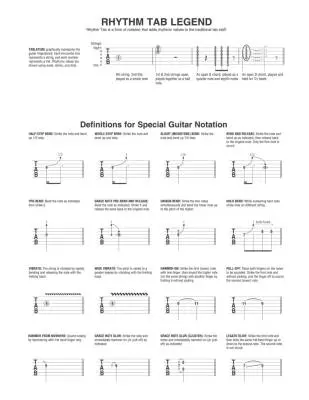 Guitar Tab Manuscript Paper - 80 Pages