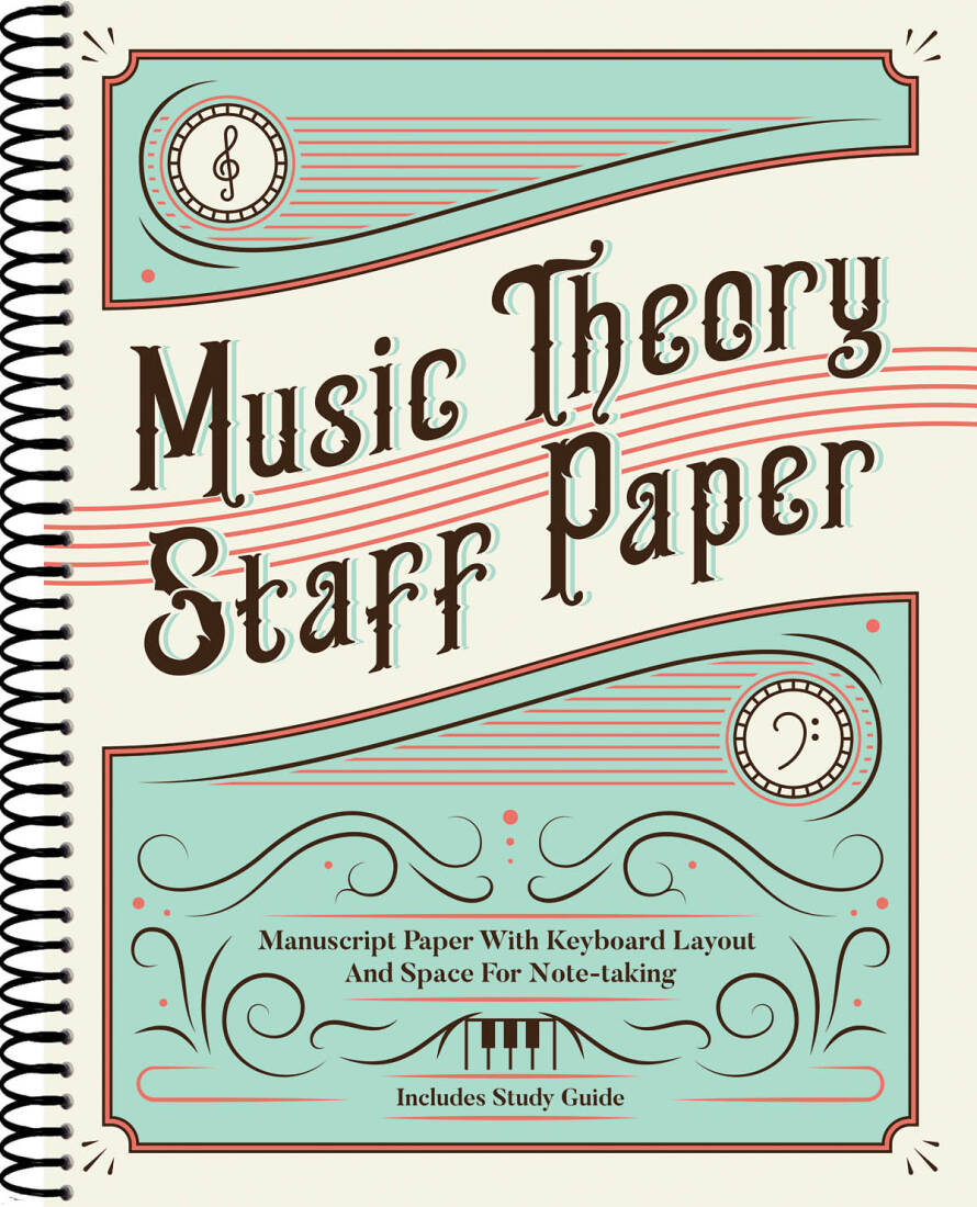 Music Theory Staff Paper - Roberson - 48 Pages