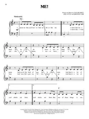 I Don\'t Care, Me! and More Hot Singles - Piano - Book