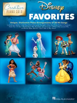 Hal Leonard - Disney Favorites: Creative Piano Solo - Piano - Book