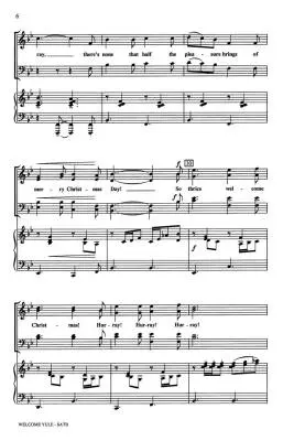 Welcome Yule - Crocker/Curnow - Choral Octavo - SATB Accompanied