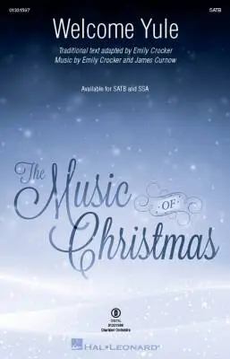 Hal Leonard - Welcome Yule - Crocker/Curnow - Choral Octavo - SATB Accompanied