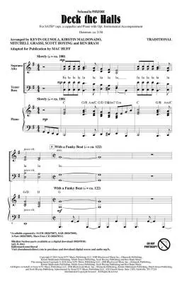 Deck the Halls - Pentatonix/Huff - Choral Octavo - SATB A Cappella