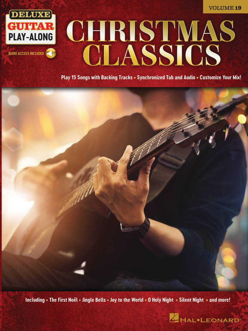 Christmas Classics: Deluxe Guitar Play-Along Volume, 19 - Book/Audio Online
